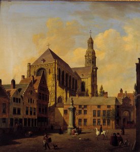 D. van Lokhorst - Schapen in een stal, genaamd 'Tehuis' - B681 - Cultural Heritage Agency of the Netherlands Art Collection