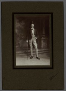 D. John Edwards (of Prospect Street, Aberystwyth) in the drama 'Aelwyd Angharad' (5227608)