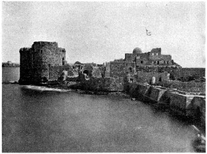 D051-rochers et forteresse actuelle de Sidon.-L2-Ch4