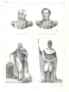 D. João VI e D. Pedro I AN
