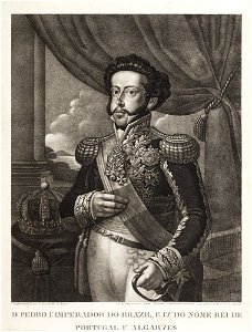 D. Pedro Iº. Imperador do Brazil, e IVº. do nome rei de Portugal e Algarves, da Coleção Brasiliana Iconográfica