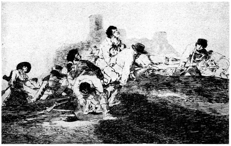 D116- l’enlèvement des morts - Goya - Liv3-Ch17