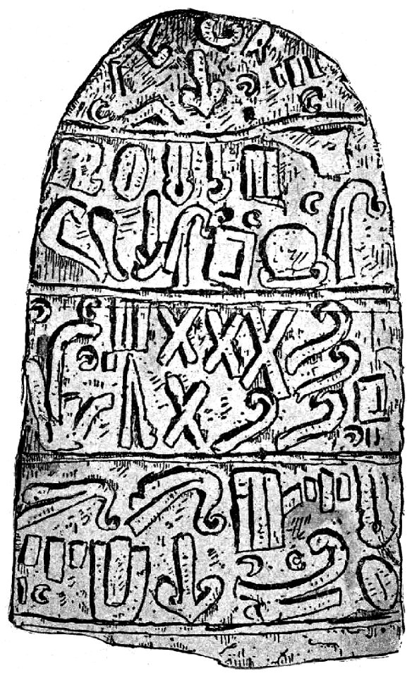 D028-pierre portant une inscription hétéenne-côté plat.-L2-Ch4