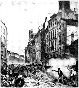 D120- combat de la rue saint-antoine, 1830 - Liv3-Ch17