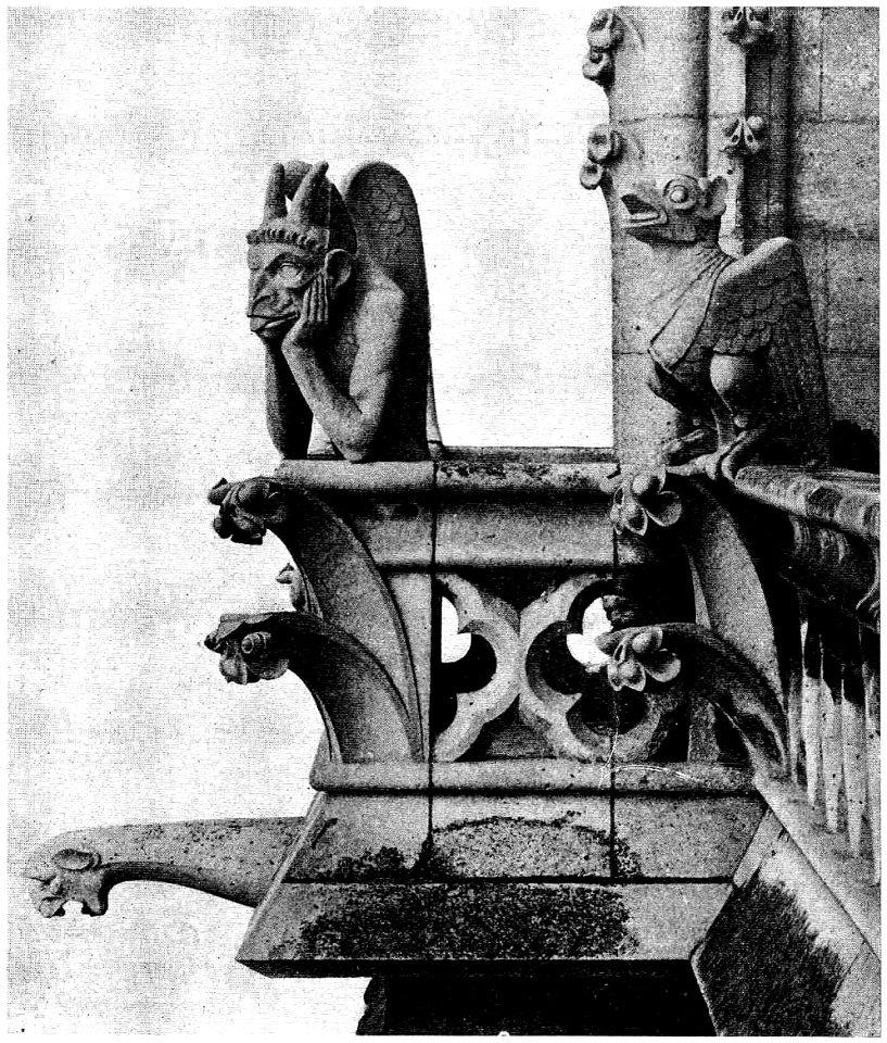 D089 - notre-dame de paris, chimères et gargouilles - liv3-ch07