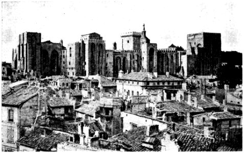 D139- avignon. — le chateau des papes. - liv3-ch08