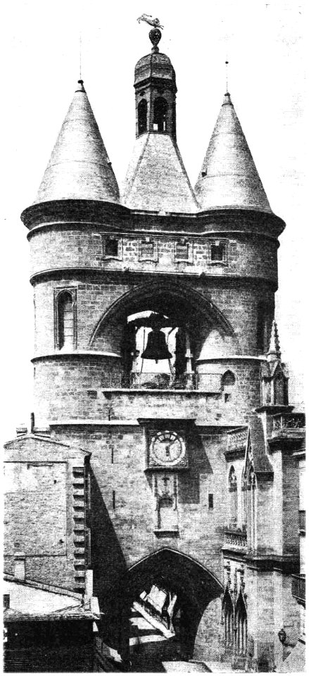 D147- bordeaux. — porte de la grosse cloche - liv3-ch08
