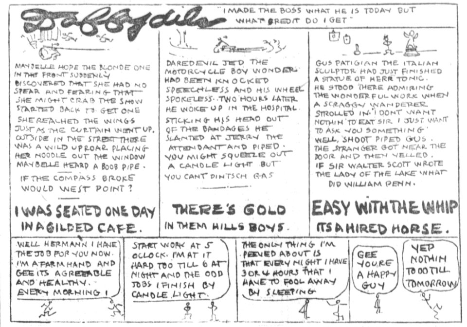 Daffydils (1911-10-28)
