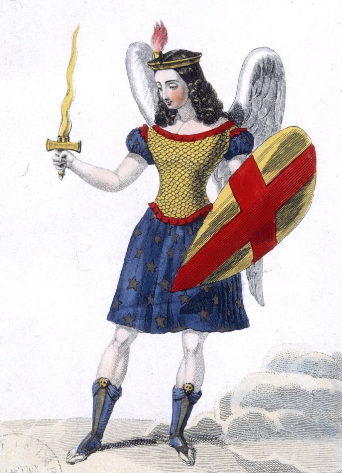 Dabadie as the angel in 'La tentation' - Maleuvre - Gallica - cropped