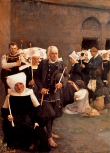 Dagnan Bouveret Le Pardon en Bretagne