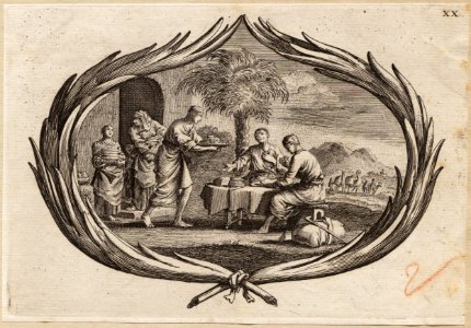 De hongerigen gespijsd, objectnr A 48637