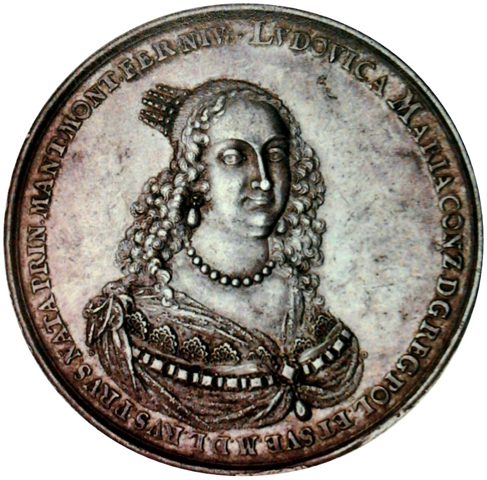 Dadler Medal of Marie Louise Gonzaga