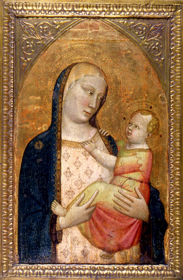 Bernardo Daddi - Madonna and Child - Walters 37553