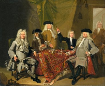 De inspecteurs van het Collegium Medicum te Amsterdam, 1724 Rijksmuseum SK-A-1635. Free illustration for personal and commercial use.