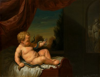 De jonge Hercules met de slangen Rijksmuseum SK-C-267
