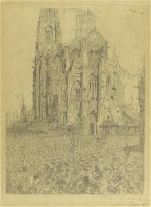 De kathedraal, James Ensor, Mu.ZEE Oostende, SM001358