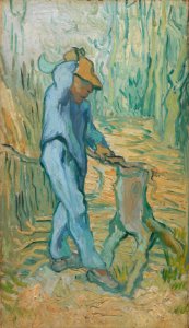 De houthakker (naar Millet) - s0170V1962 - Van Gogh Museum