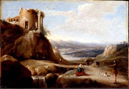 De Hooch, Carel Cornelisz - A Ruined Temple - Google Art Project