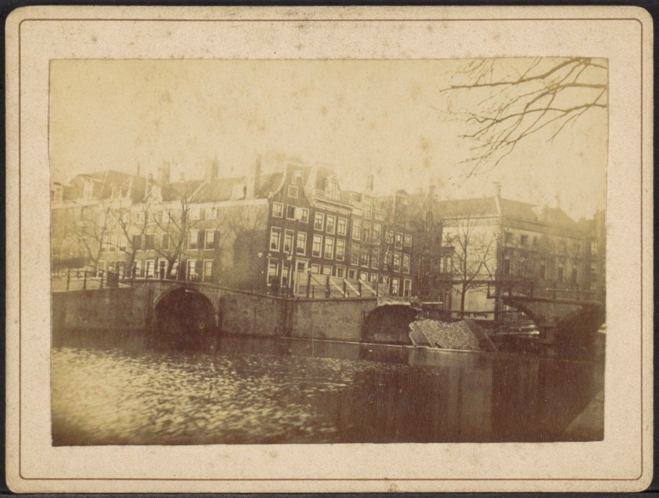 De ingestorte Brug 46 voor de Leidsegracht, Afb ANWZ00401000001