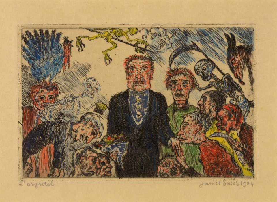 De hoogmoed, James Ensor, Mu.ZEE Oostende, SM001461a