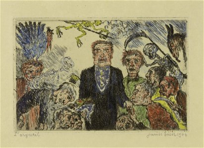 De hoogmoed, James Ensor, Mu.ZEE Oostende, SM001461a