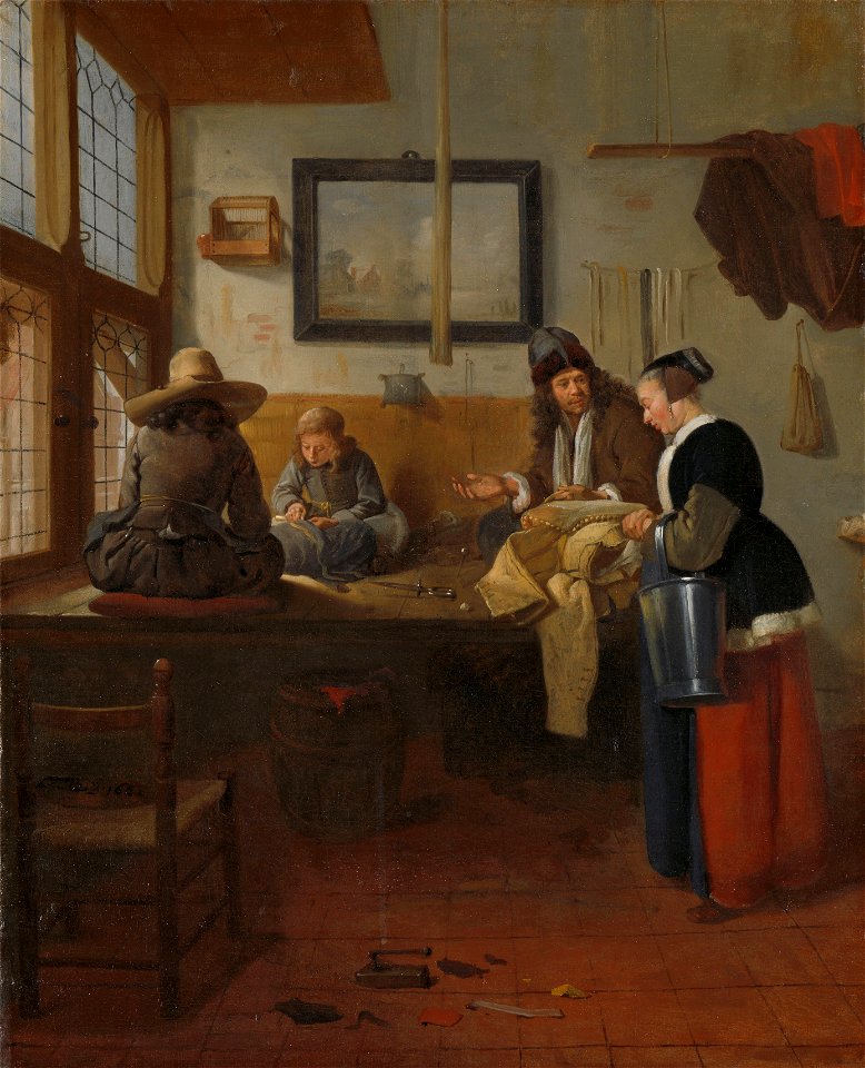 De kleermakerswerkplaats Rijksmuseum SK-C-112