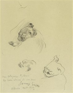 De honden, James Ensor, Mu.ZEE Oostende, SM000417