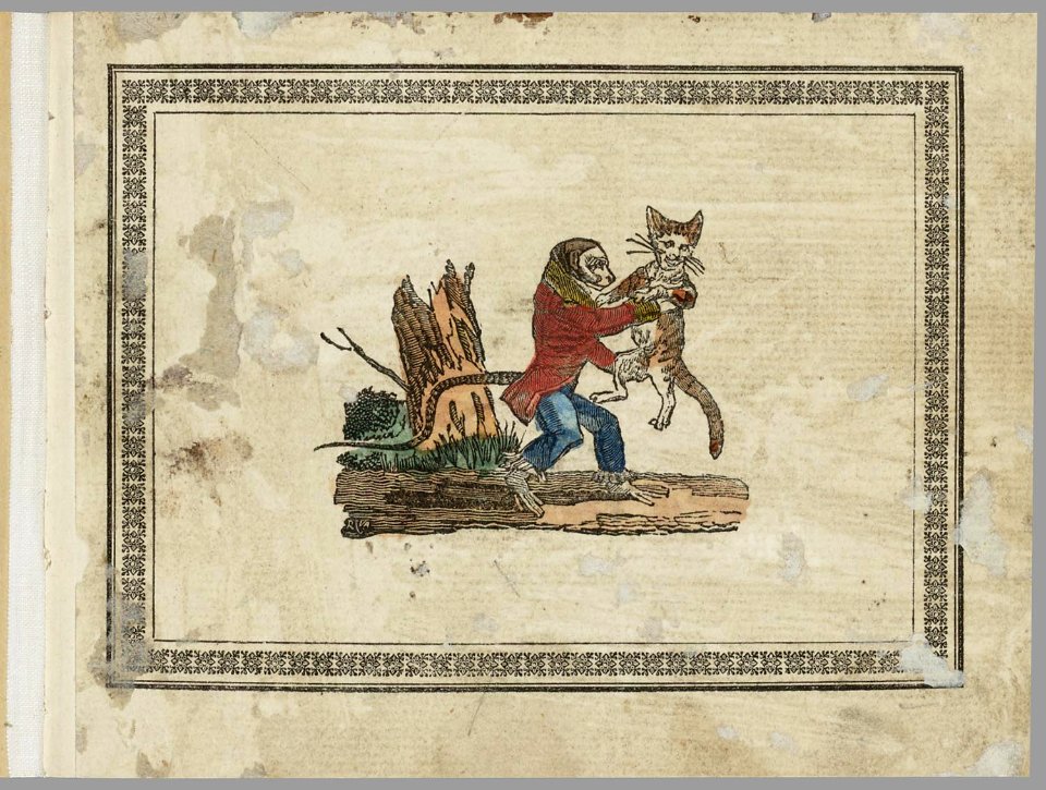 De kluchtige aap en het poesje - PPN 852266561 - Image 1
