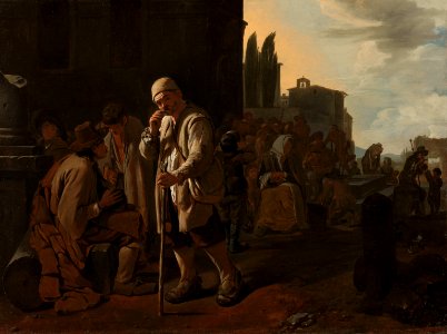 De hongerigen spijzen Rijksmuseum SK-A-2845