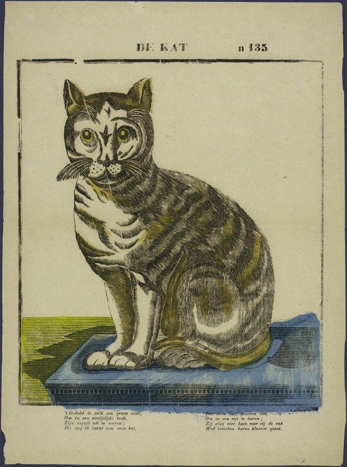 De kat-Catchpenny print-PRENT 0052