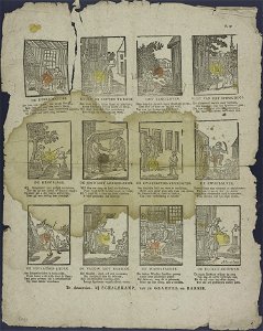 De koekebakster-Catchpenny print-Borms 0767