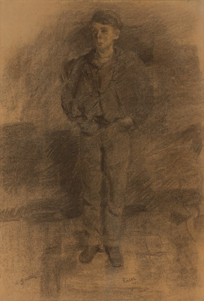 De knaap, James Ensor, Mu.ZEE Oostende, SM000715