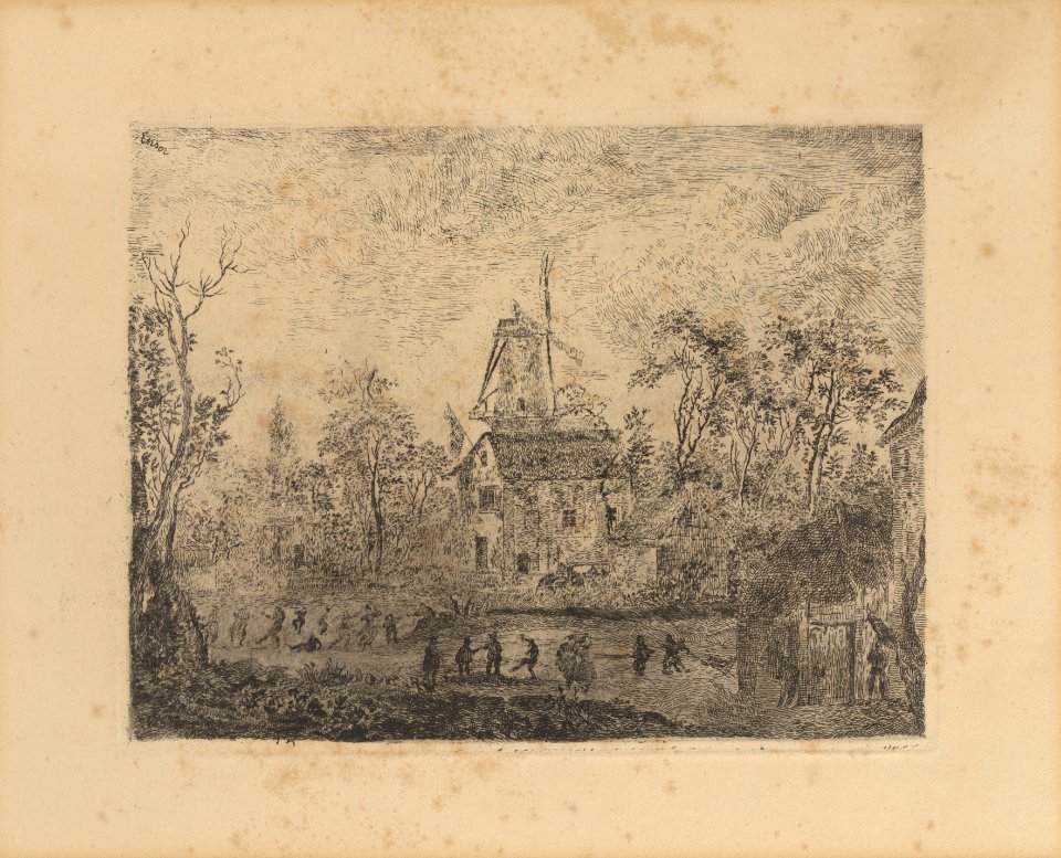 De kermis bij de molen, James Ensor, Mu.ZEE Oostende, SM001417