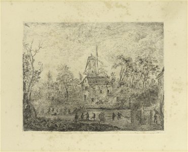 De kermis bij de molen, James Ensor, Mu.ZEE Oostende, SM001417