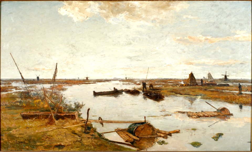 De Kamperveenderij, het Zwijnsleger bij Grafhorst, Paul Gabriel