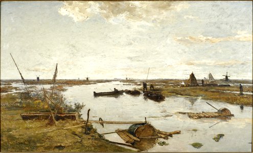 De Kamperveenderij, het Zwijnsleger bij Grafhorst, Paul Gabriel