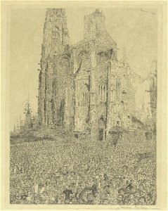 De kathedraal, James Ensor, Mu.ZEE Oostende, SM001577