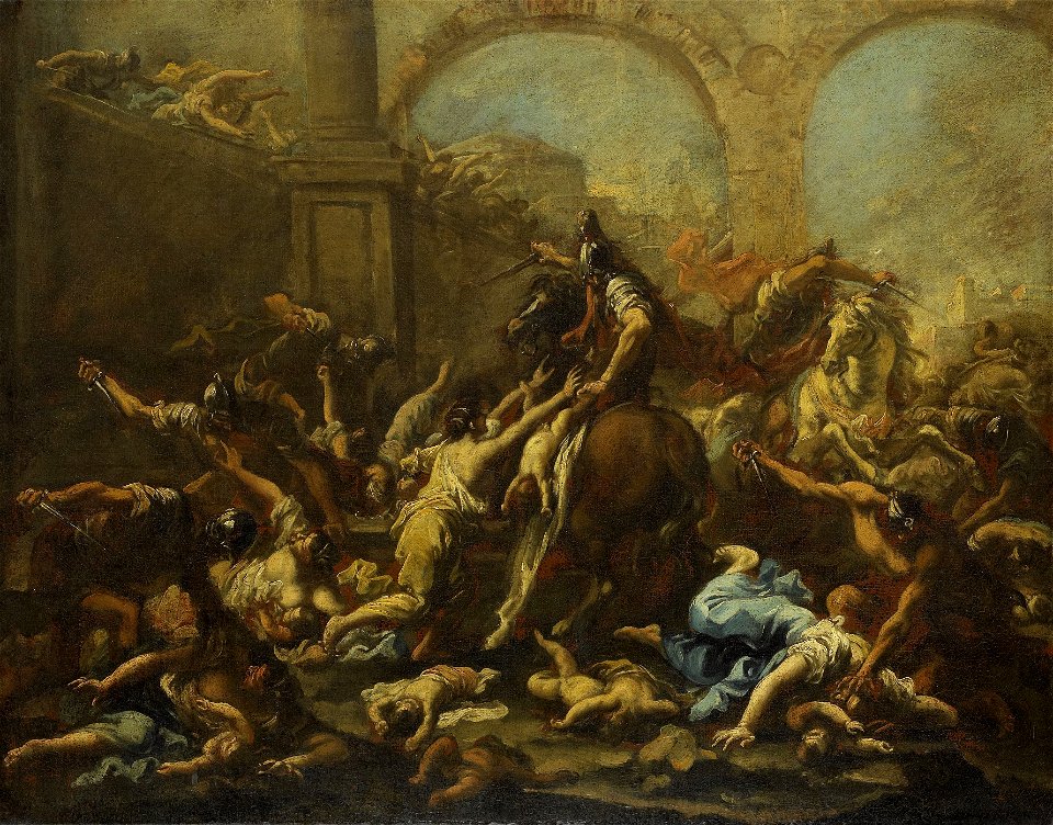 De kindermoord te Bethlehem Rijksmuseum SK-C-1360