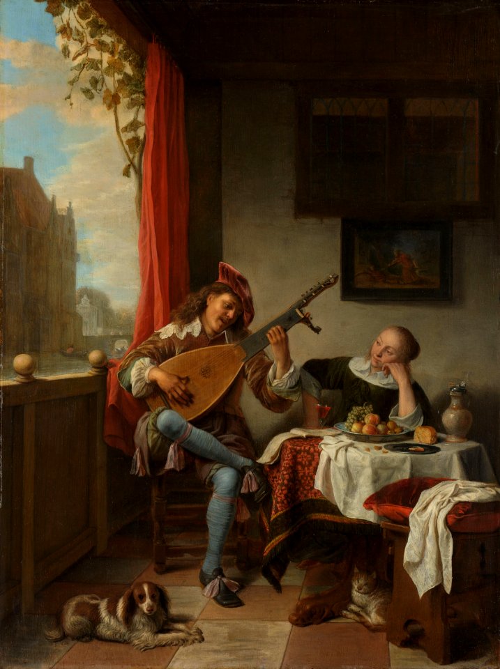 De luitspeler Rijksmuseum SK-A-495