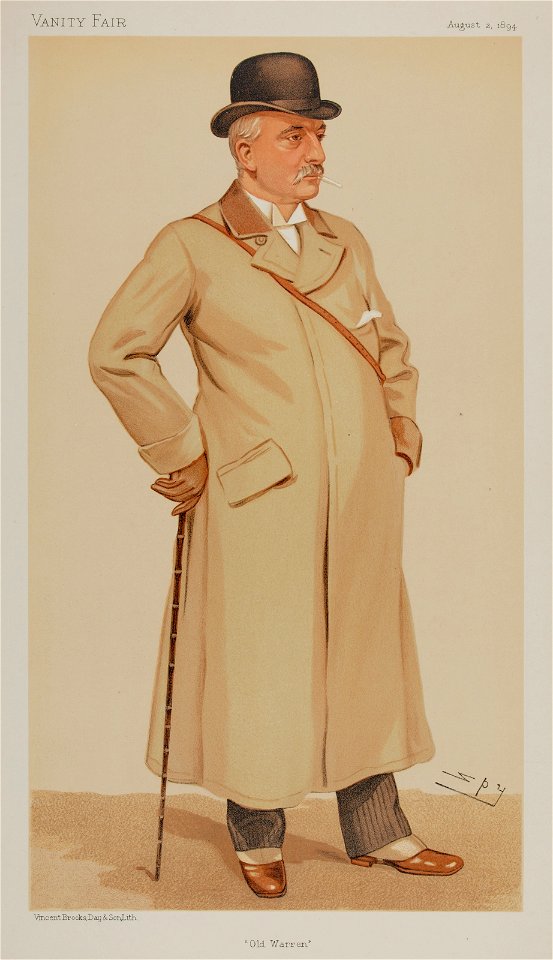 Warren William De La Rue Vanity Fair 2 August 1894