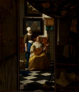De liefdesbrief Rijksmuseum SK-A-1595