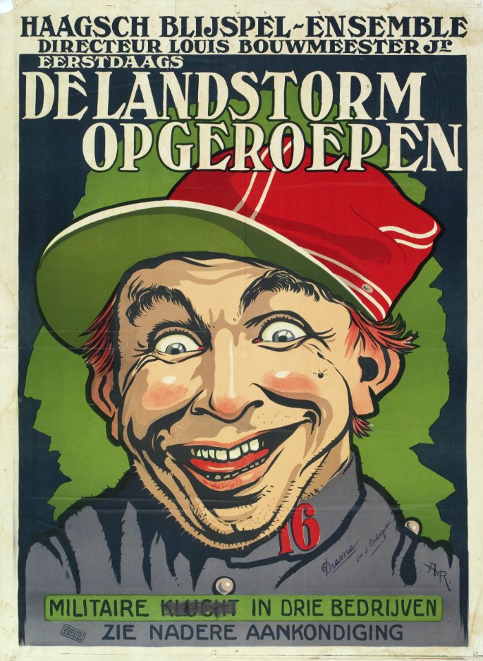 De Landstorm opgeroepen