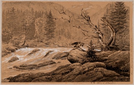 Johan Christian Dahl - From Valdres - Fra Valdres - KODE Art Museums and Composer Homes - BB.B.00771