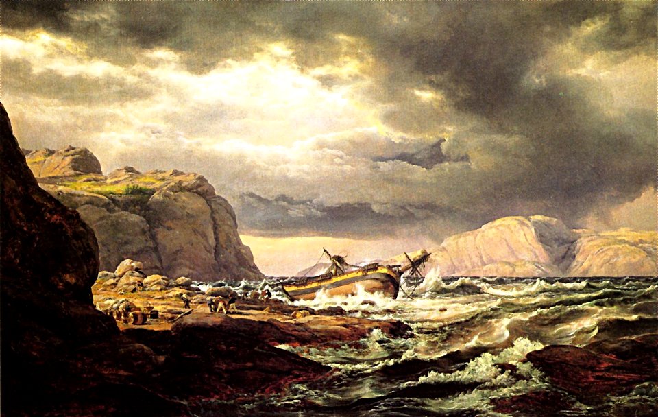 ICDahl, Skibbrudd