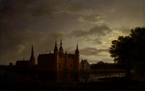 Johan Christian Claussen Dahl - Frederiksborg slott (1817)