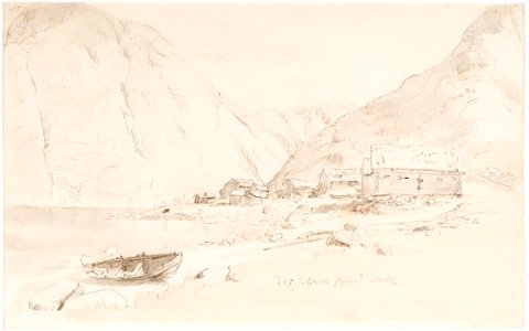 Johan Christian Dahl - Eidfjord - KODE Art Museums and Composer Homes - BB.B.00480