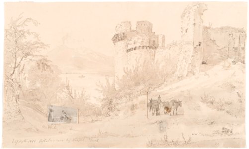 Johan Christian Dahl - Castellamare II - KODE Art Museums and Composer Homes - BB.B.00612