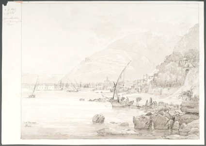 Johan Christian Dahl - Italian Landscape - Italiensk landskap - KODE Art Museums and Composer Homes - BB.B.00393