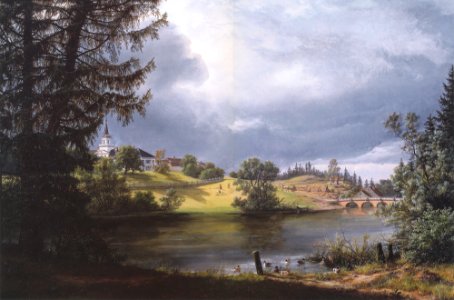 Frogner Manor by I. C. Dahl for Benjamin Wegner