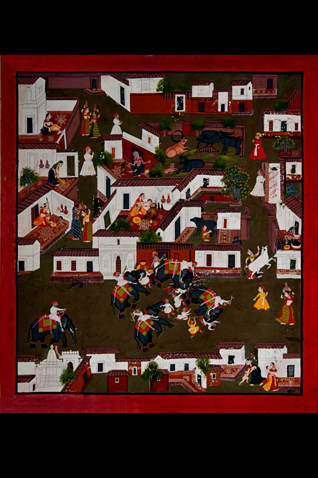 Daily life in a village - Google Art Project